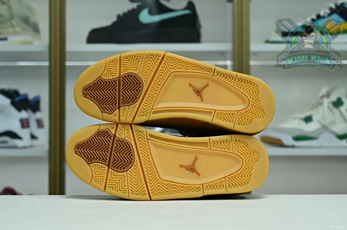 Jordan wheat Kimikick 4 ginger Jordan retro Air 0703